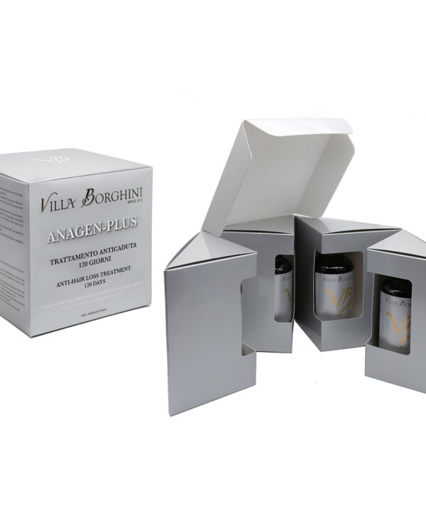 Trattamento Anagen Plus 120 days (Shampoo Anagen Plus 250ml + 3 Soluzione Anagen Plus 200ml)